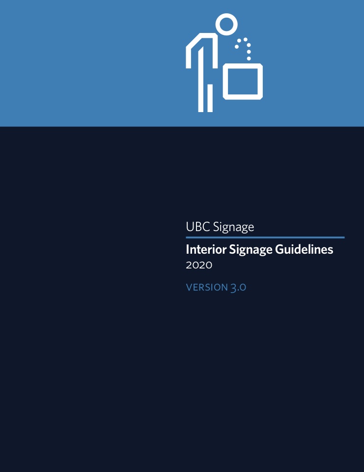 UBC 室内标识指南